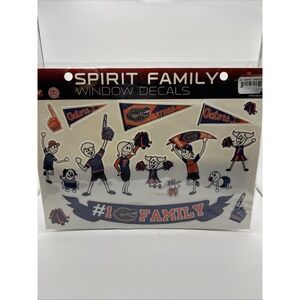 UNIVERSITY OF‎ FLORIDA GATORS FAMILY WINDOW DECAL SHEET NEW Large Sheet